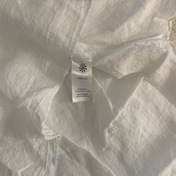 Kyla Seo Linen Tunic Shirt - Picture 4 of 6